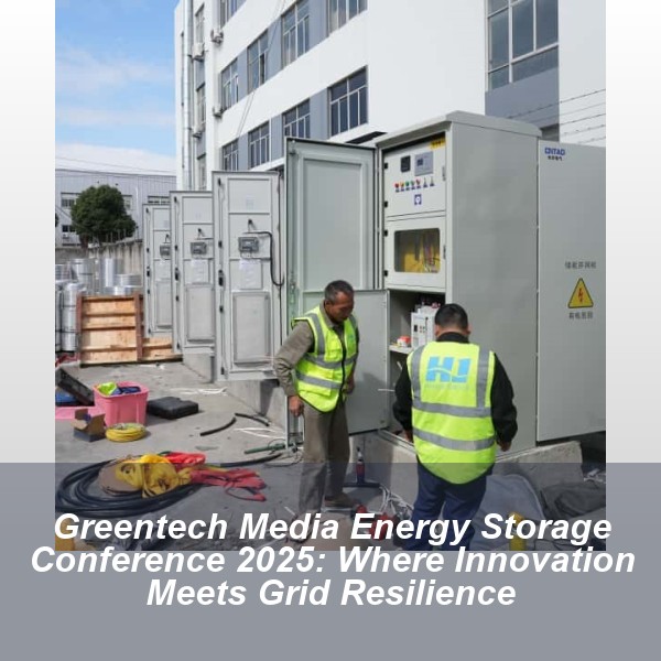 Greentech Media Energy Storage Conference 2025: Where Innovation Meets Grid Resilience